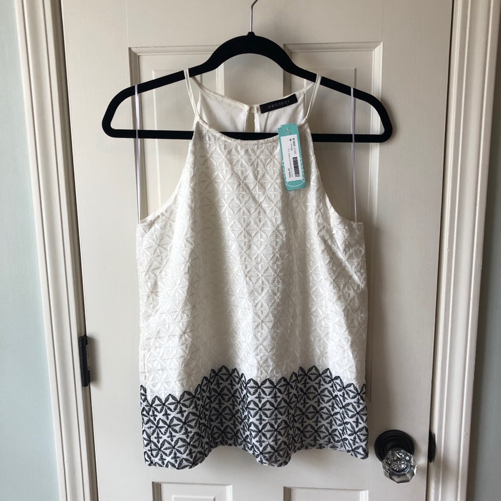 Hailey 23 Embroidered Top